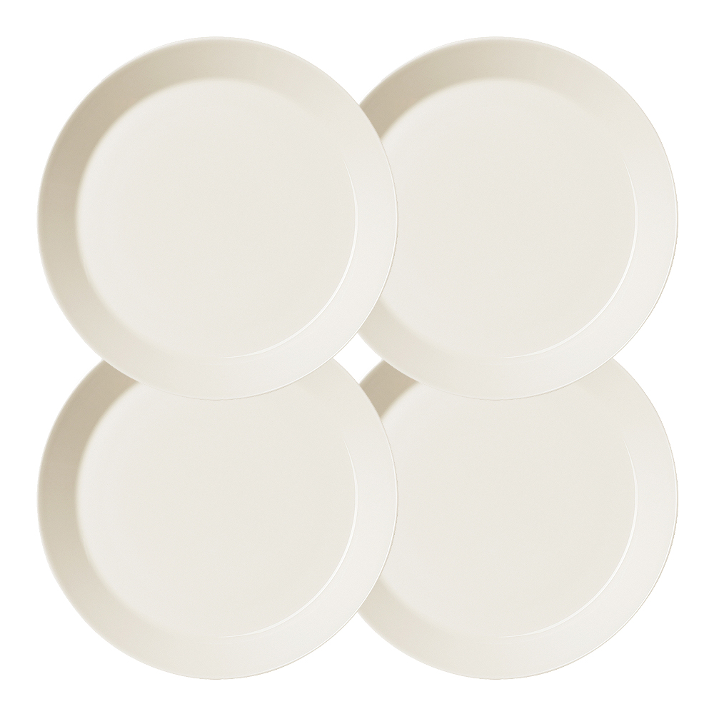 iittala Teema Lautanen 26 cm 4 kpl Valkoinen