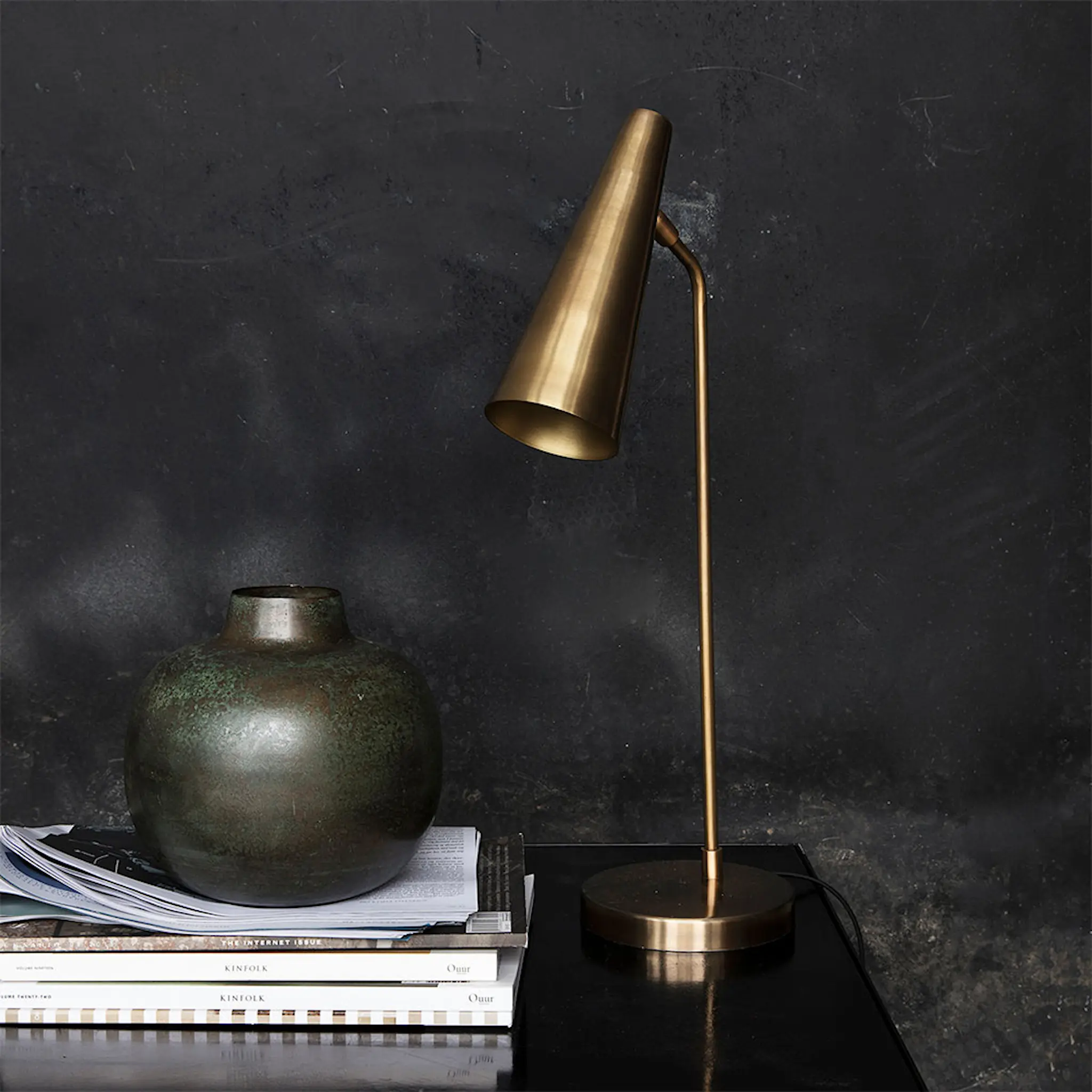 House Doctor Precise Bordslampa 52 cm Mässing