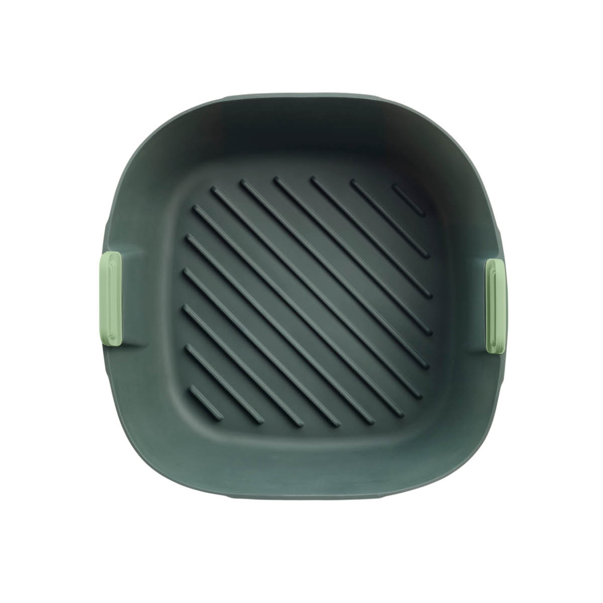 Lékué Silikonkorg L till airfryer 22x22 cm grå