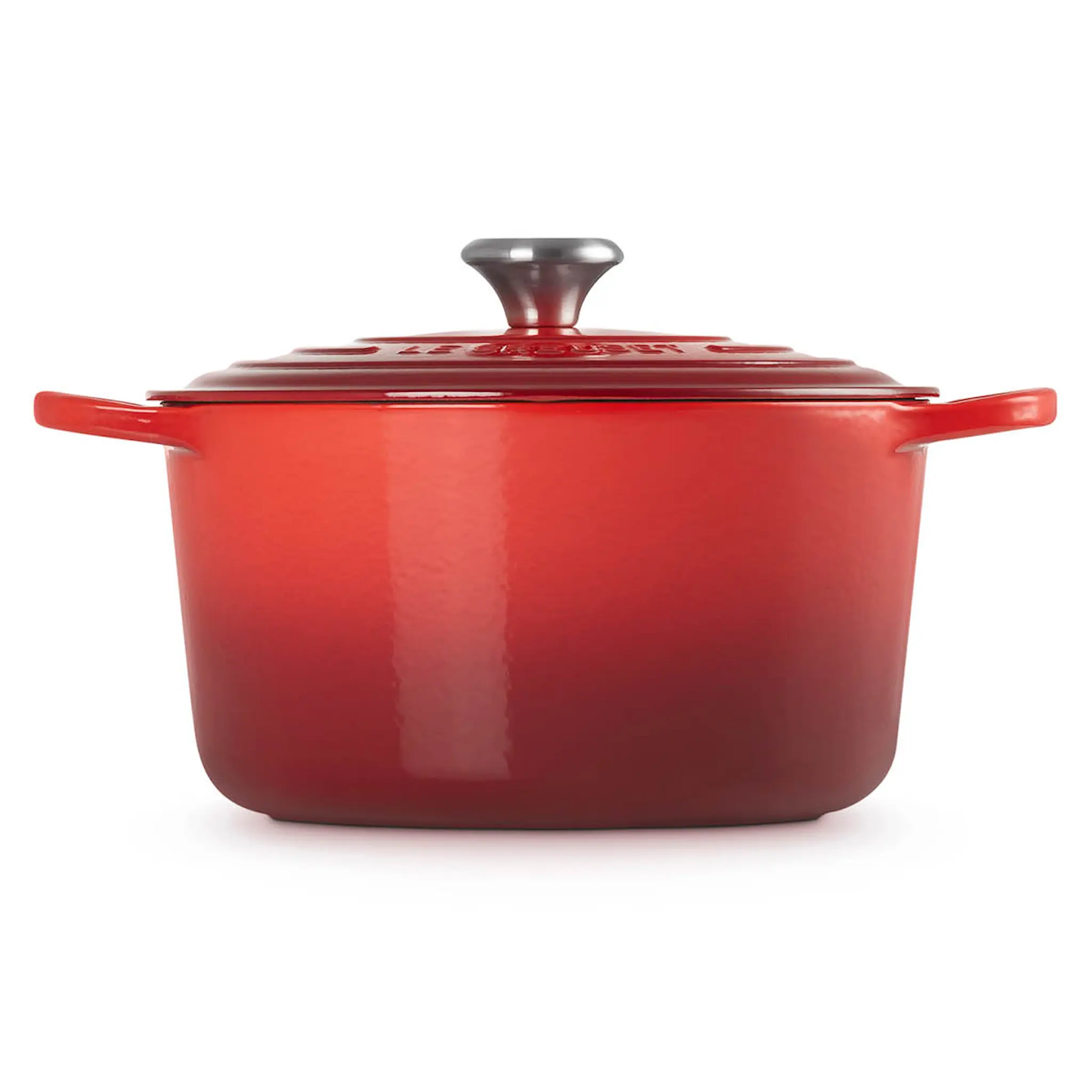 Le Creuset Signature støpejernsgryte rund 26 cm 6,3L cerise