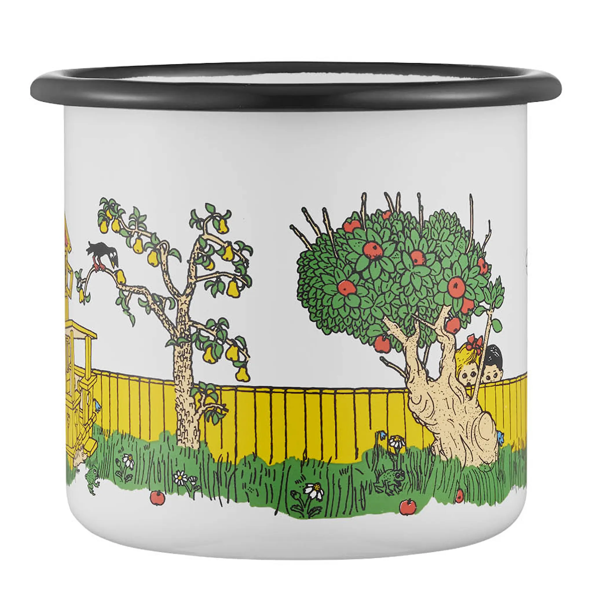 Muurla Pippi emaljmugg 37 cl Vägen hem