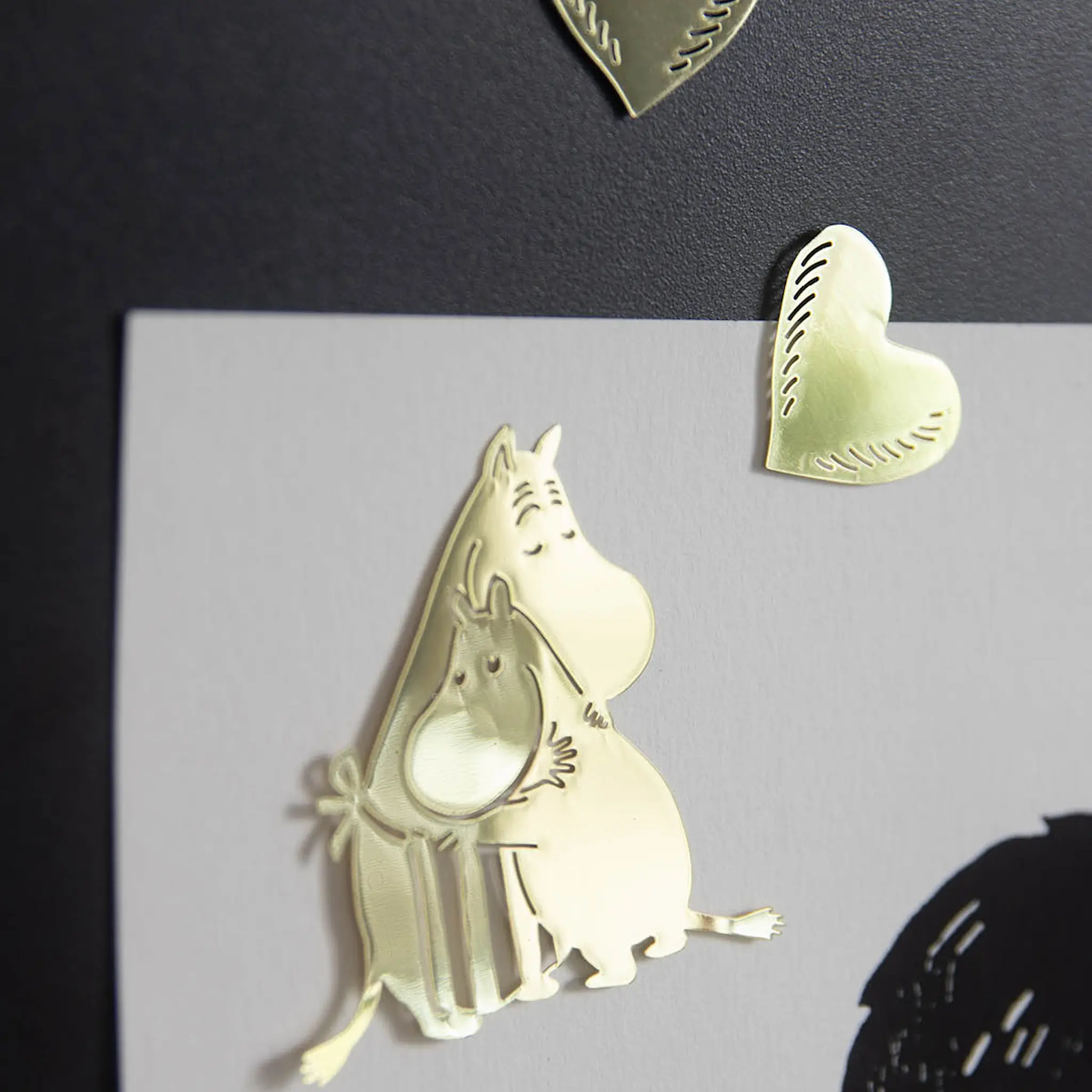 Pluto Mumin Magnet 3-pack Moomin love