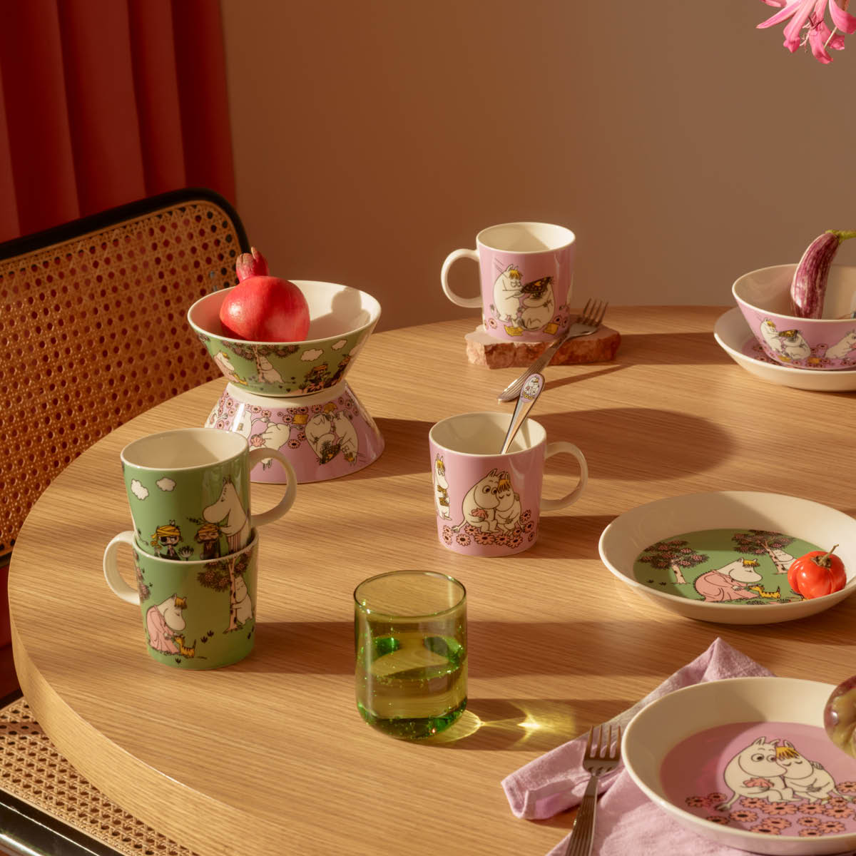 Moomin Arabia Mumin kaffesked 20 cm Förälskade