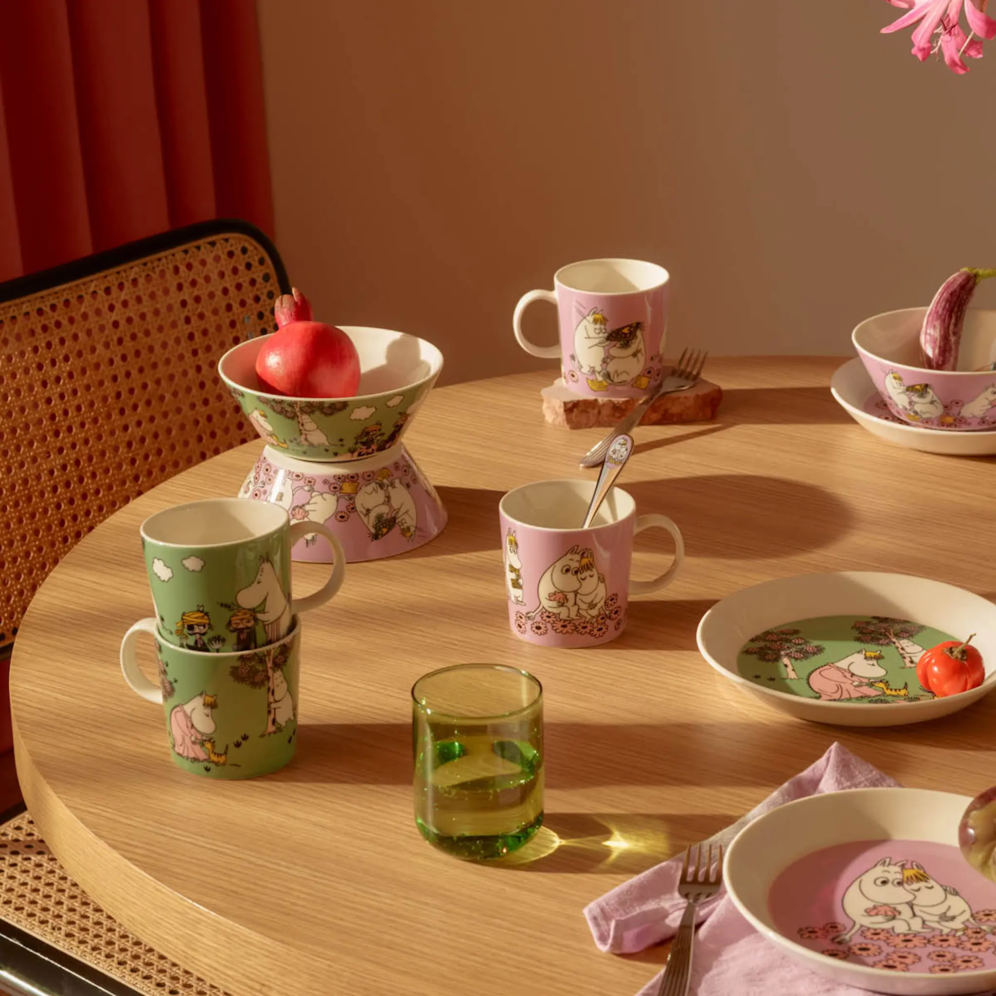 Moomin Arabia Mumin kaffesked 20 cm Förälskade