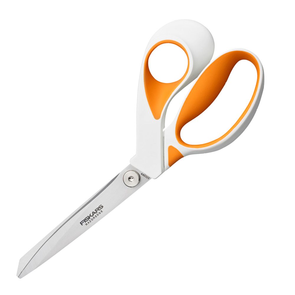Fiskars - RazorEdge Kangassakset Softgrip 23 cm Oranssi/Valkoinen