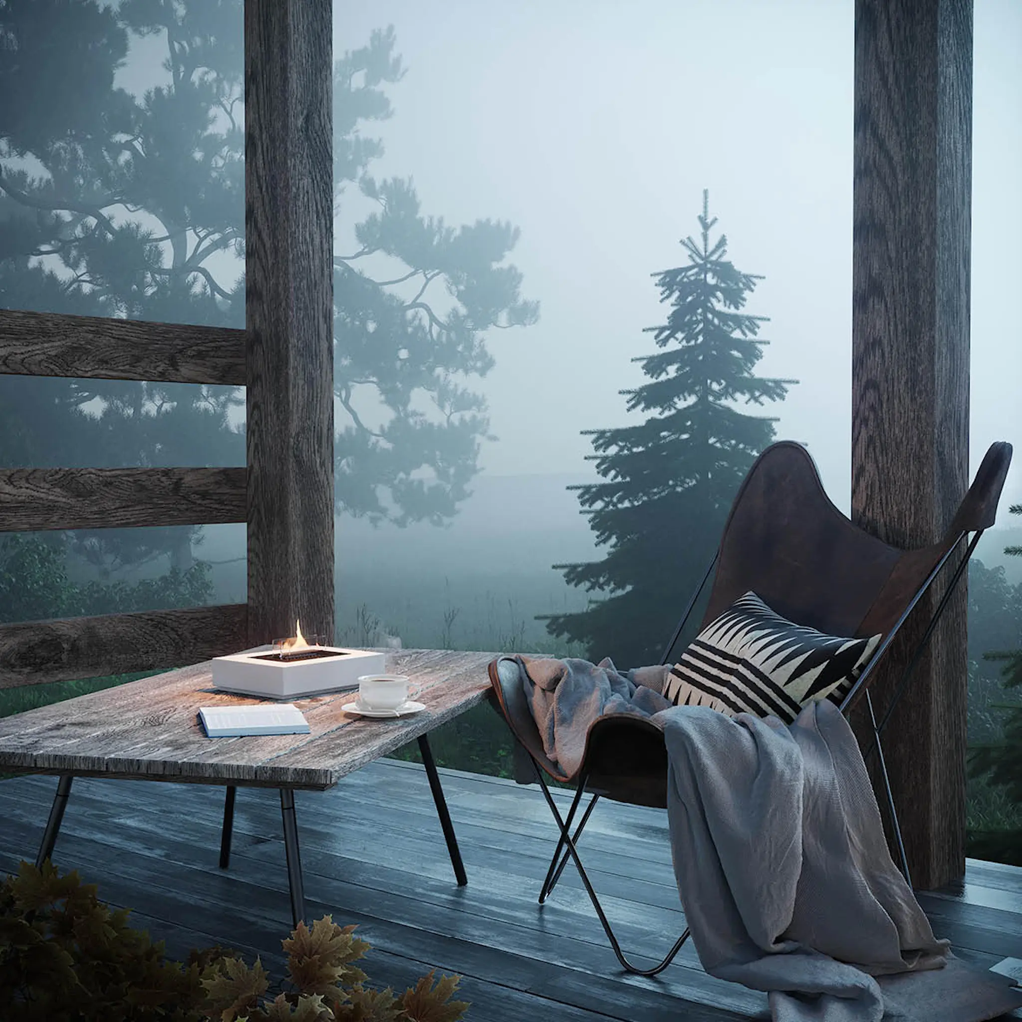 Tenderflame Daisy 90 Sisustustuli 0,5 L Valkoinen