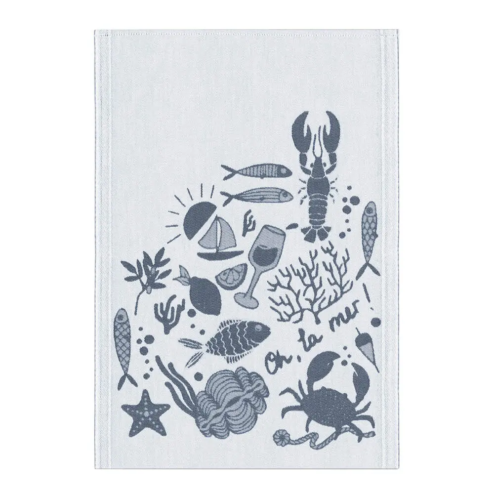 Oh La Mer! 012 håndkle 35x50 cm mørk blå