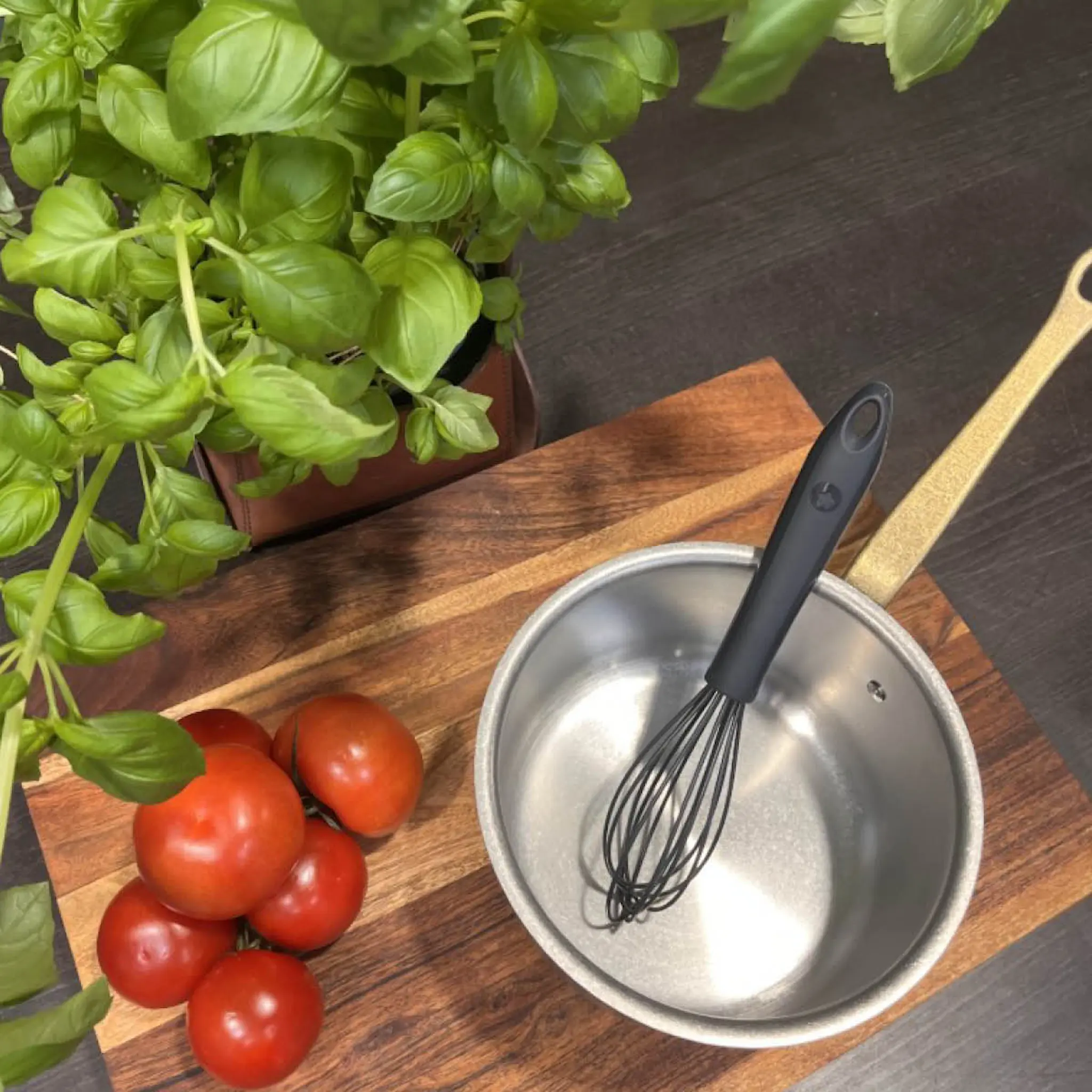 Kochblume Ballongvisp junior 22 cm antracitgrå