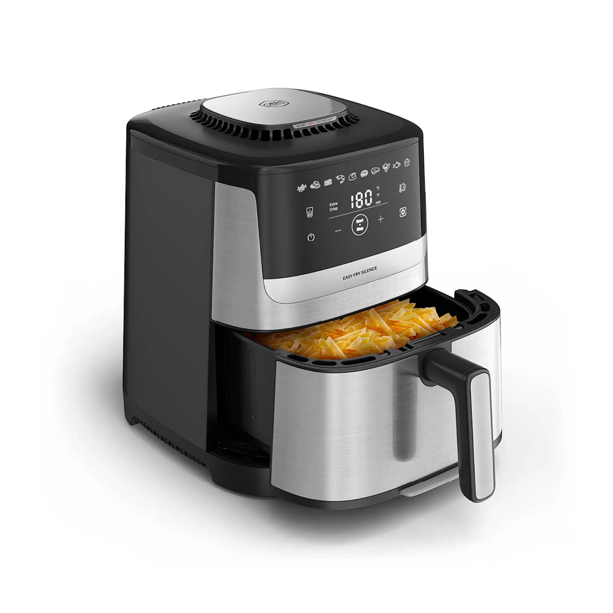 OBH Nordica Easy Fry Silence airfryer 5 L rostfritt stål
