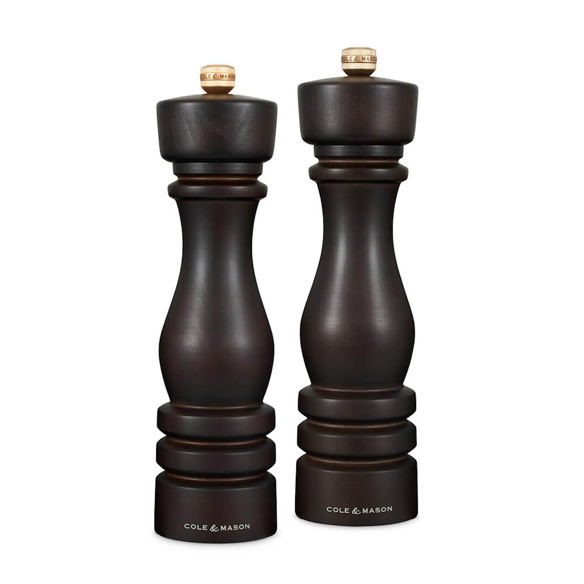 Cole & Mason London Salt- och Pepparkvarnset 22 cm Brun