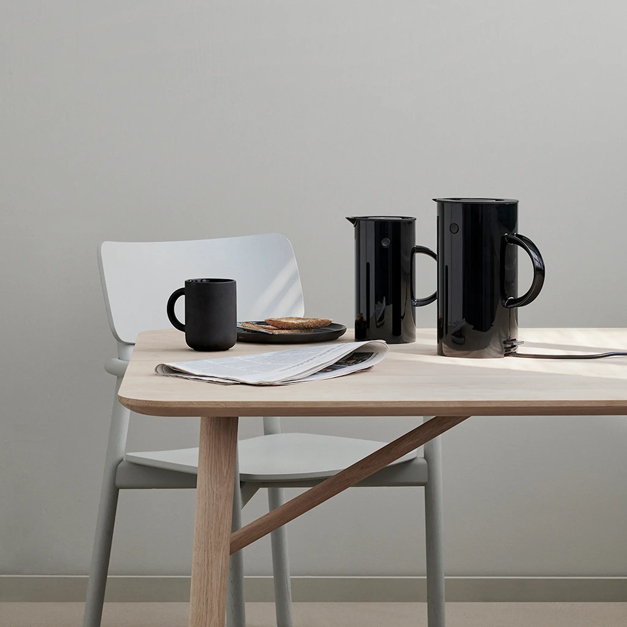 Stelton EM77 Kaffepress 1 L Svart