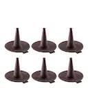 Bagelform i silikon 6-pack brun