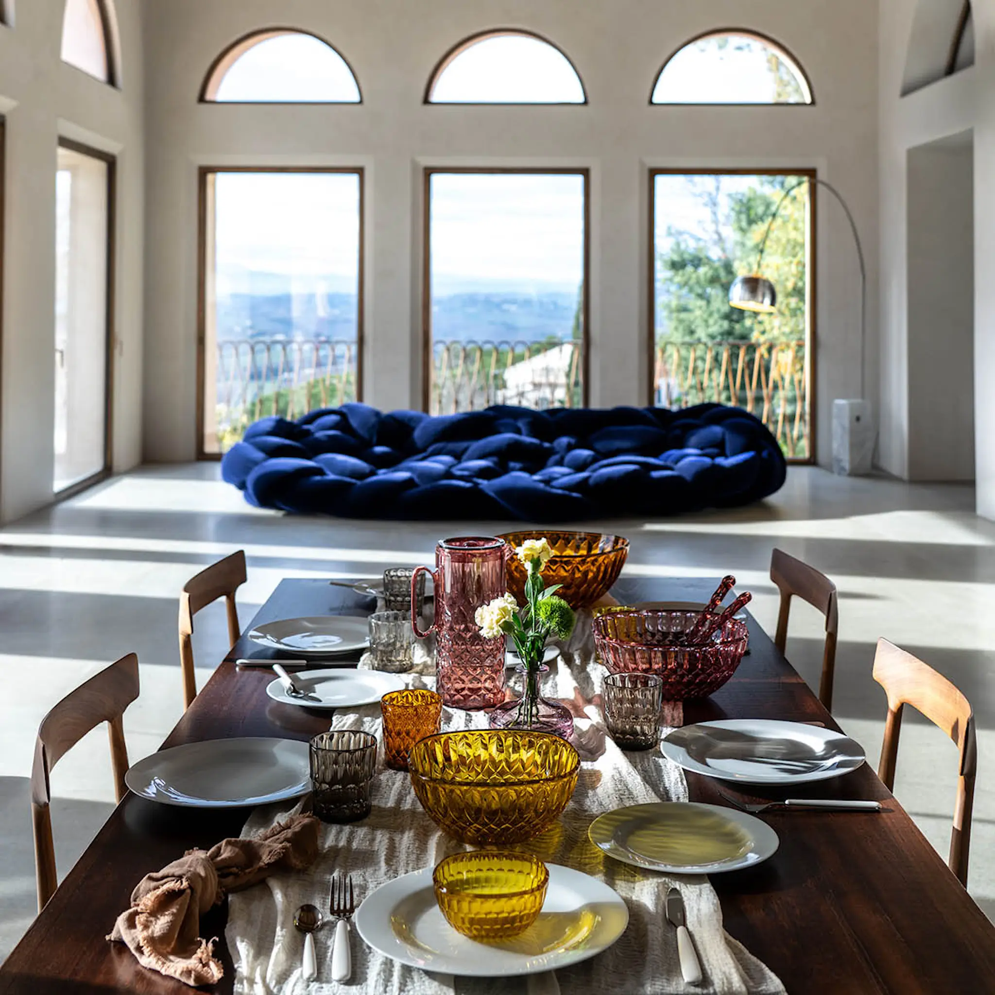 Guzzini Vanity tumbler låg 36 cl bioplast Mönster 2 Smoke