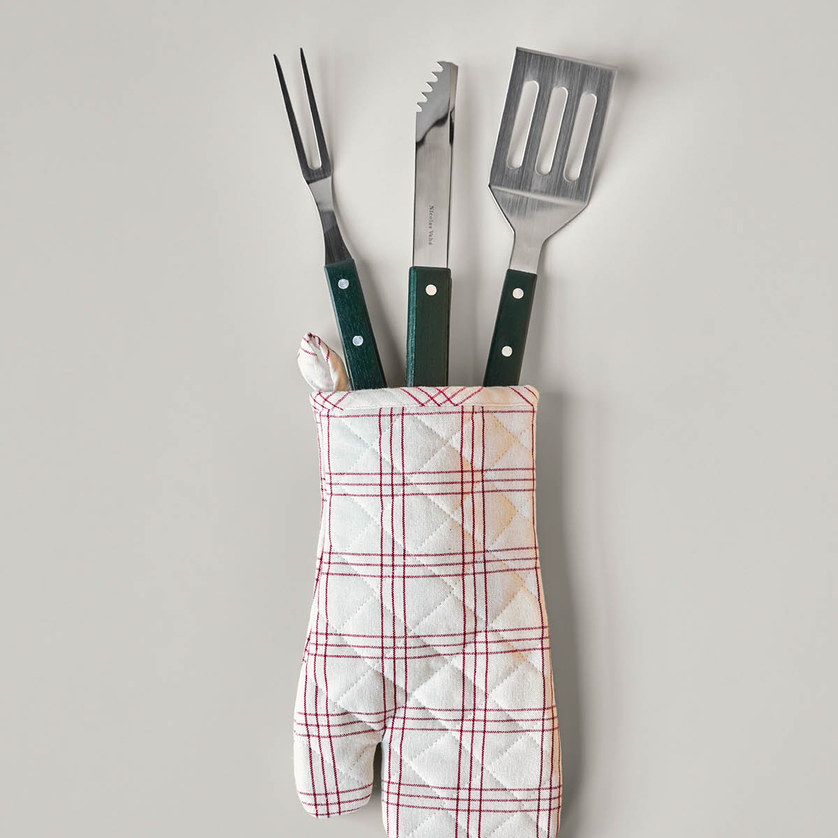 Nicolas Vahé BBQ Grillaussetti 3 osaa Vihreä