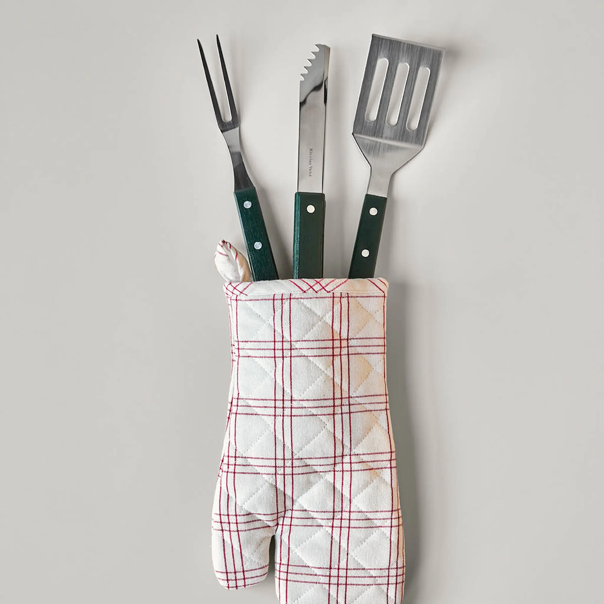 Nicolas Vahé BBQ Grillaussetti 3 osaa Vihreä