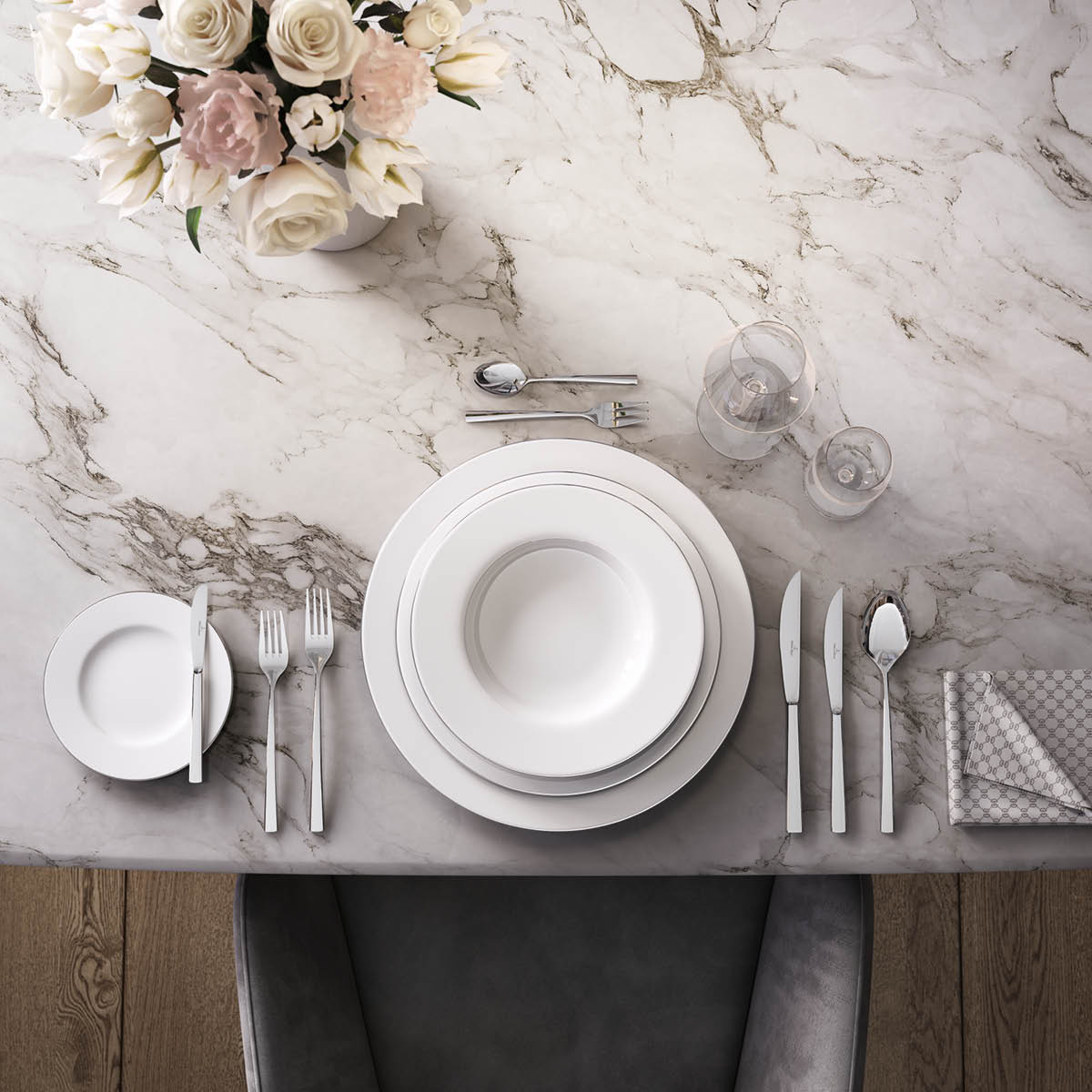 Villeroy & Boch Anmut Platinum tallrik 27 cm