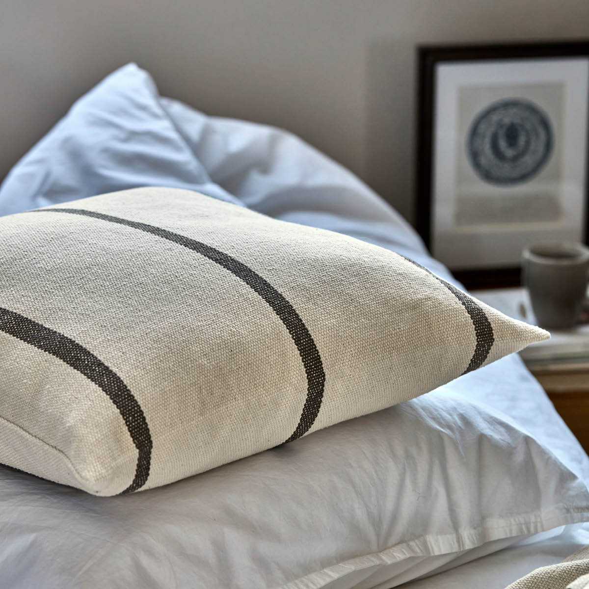 House Doctor Putetrekk Nula 50x50 cm mørk brun