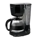 Kaffebryggare 1,25 L 750 w Svart