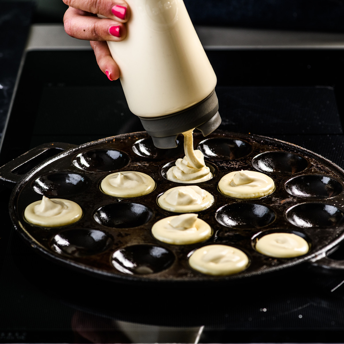 Plate It Klemflaske garnityr 7 cm 2 stk hvit