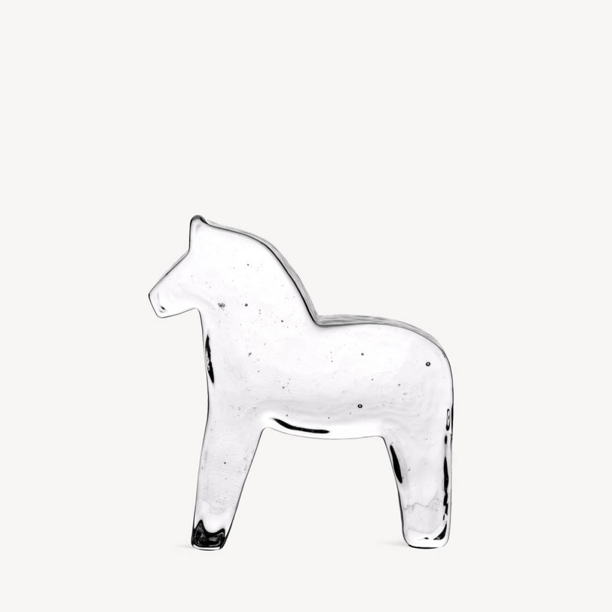 Kosta Boda Kosta Koriste Hevonen 13 cm Kirkas