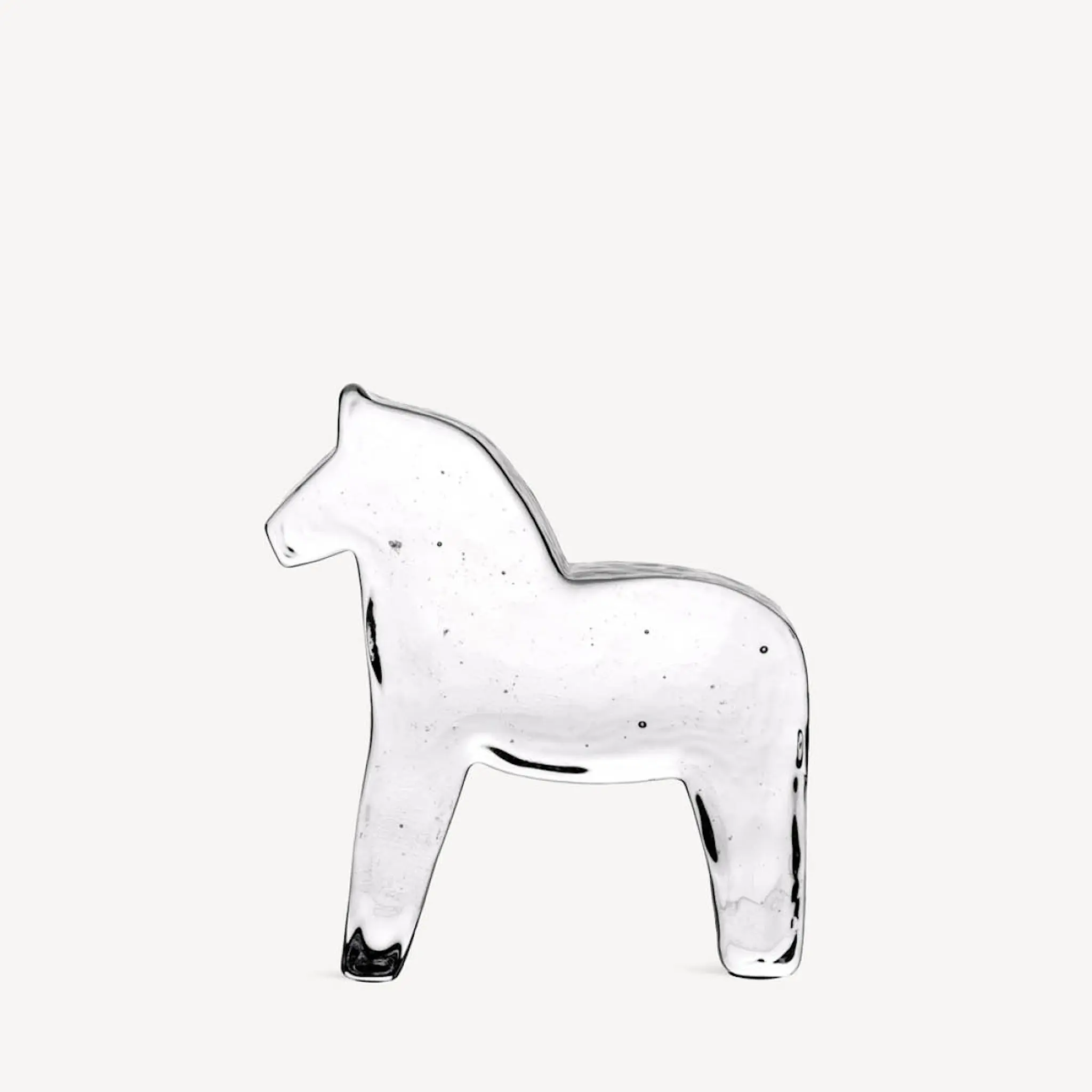 Kosta Boda Kosta Koriste Hevonen 13 cm Kirkas