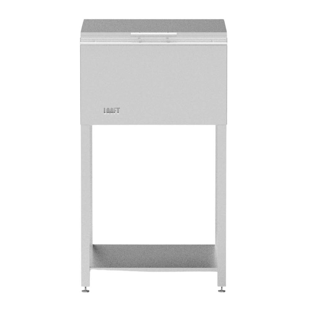 Looft Arbetsbänk utekök 90x50x50 cm rostfritt stål