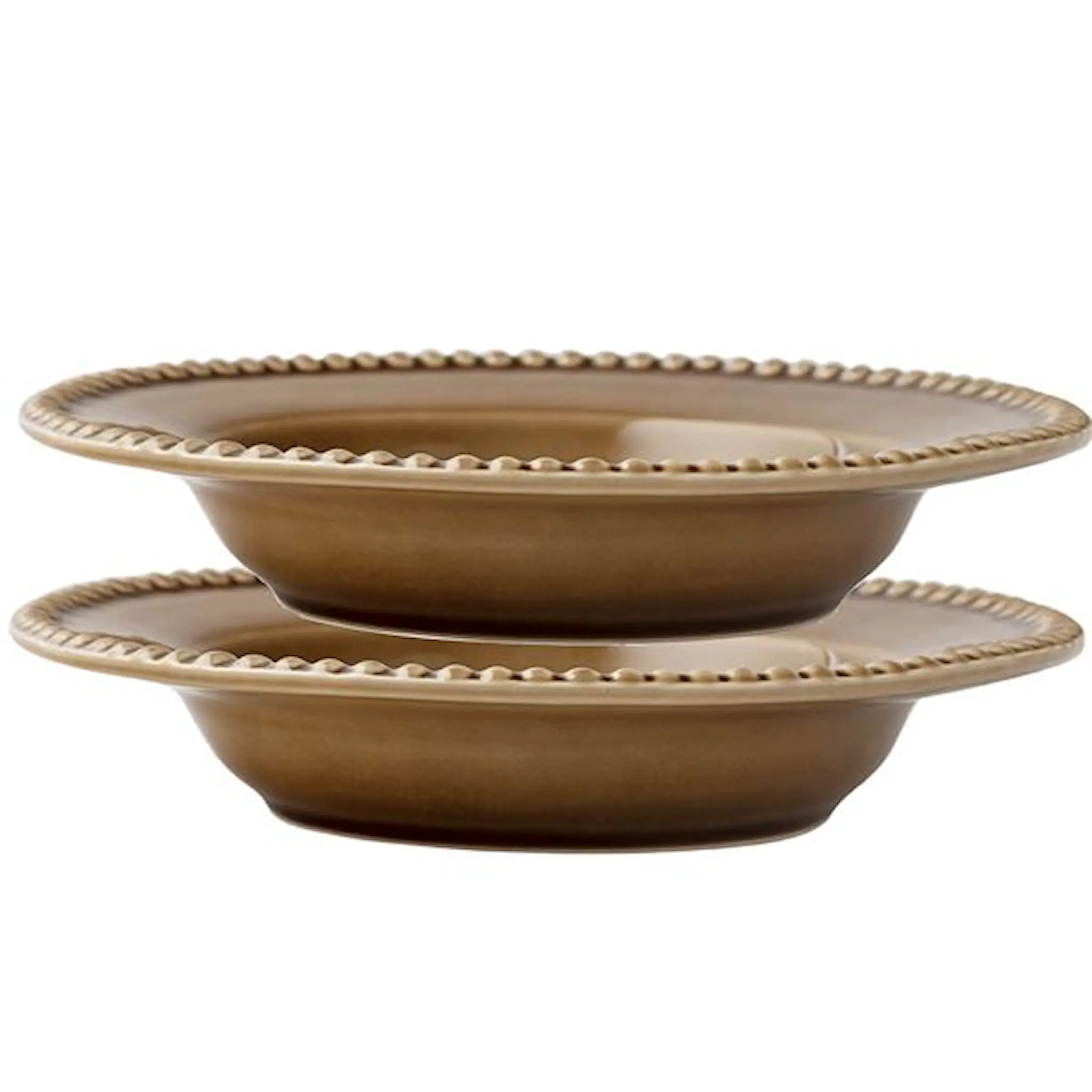 PotteryJo Daria sopptallrik 26 cm 2-pack umbra
