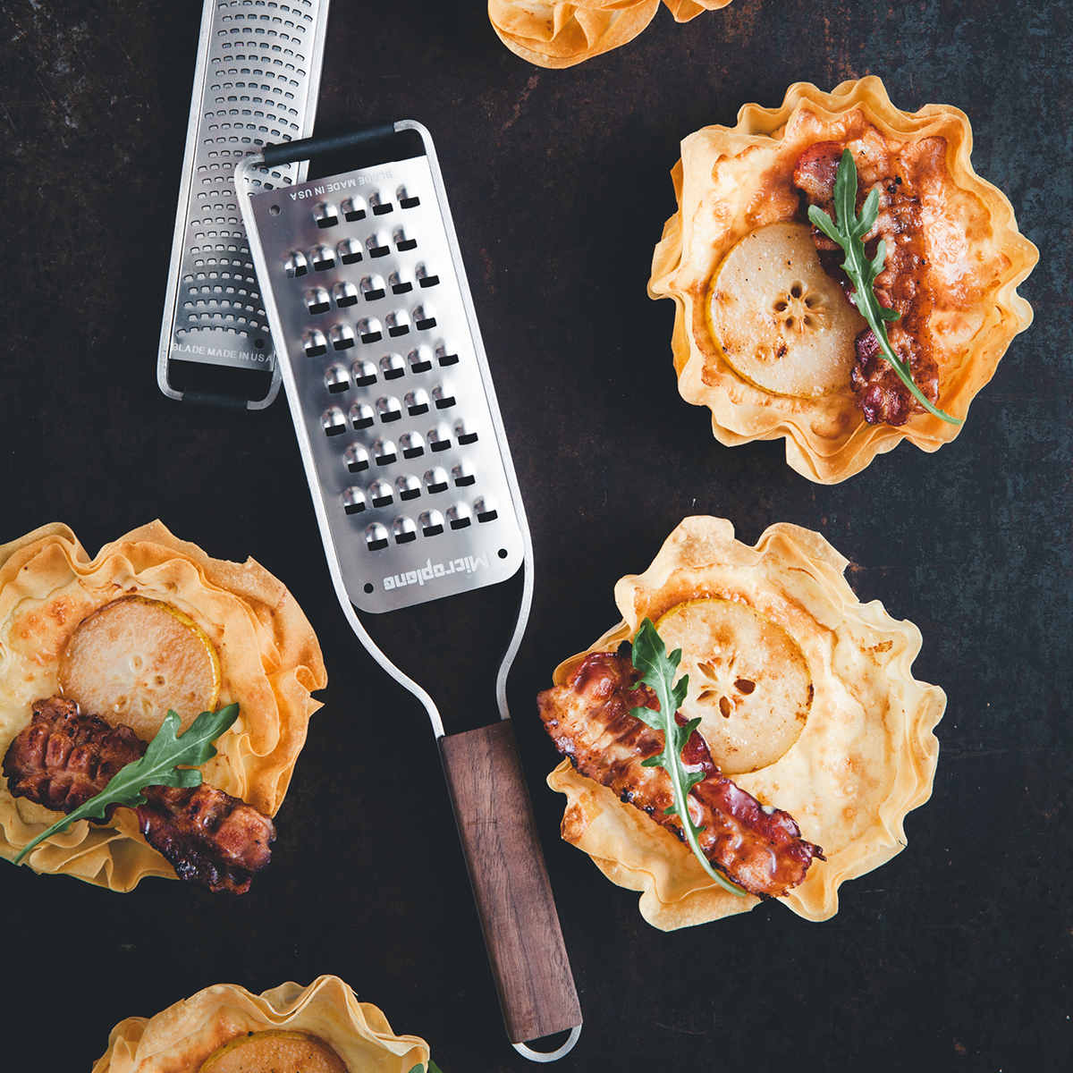 Microplane Master gavesett rivjern rustfri