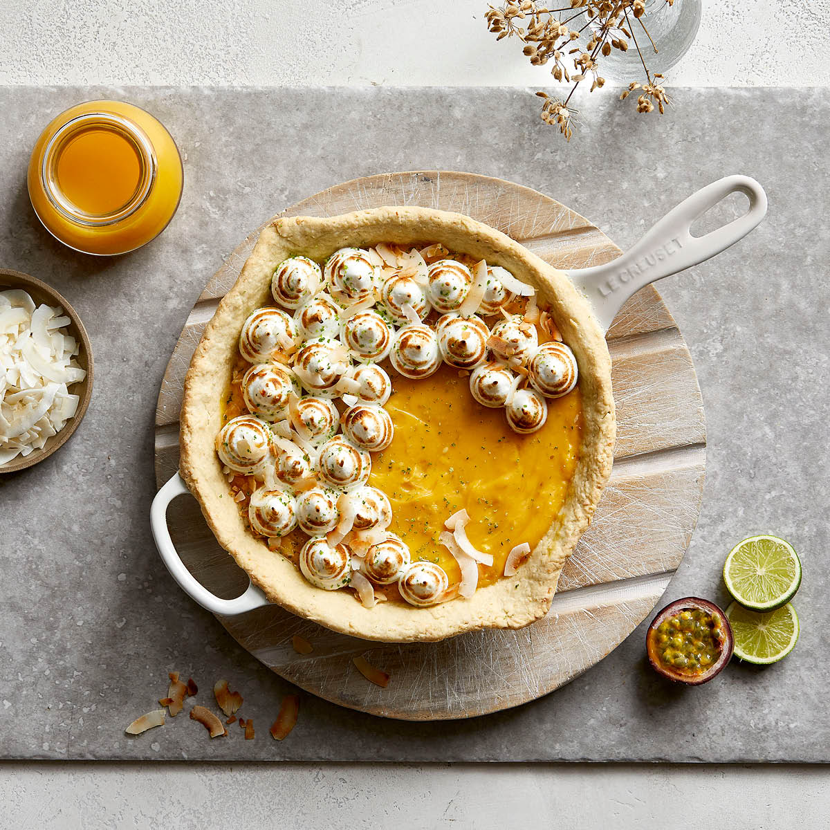 Le Creuset Signature Stekpanna Djup 26 cm Meringue