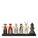 Forest Friends Adventsljusstake 19 cm Multi