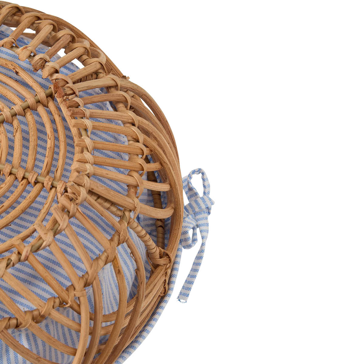 Lexington Korg vågformad med innerfoder 26 cm rotting