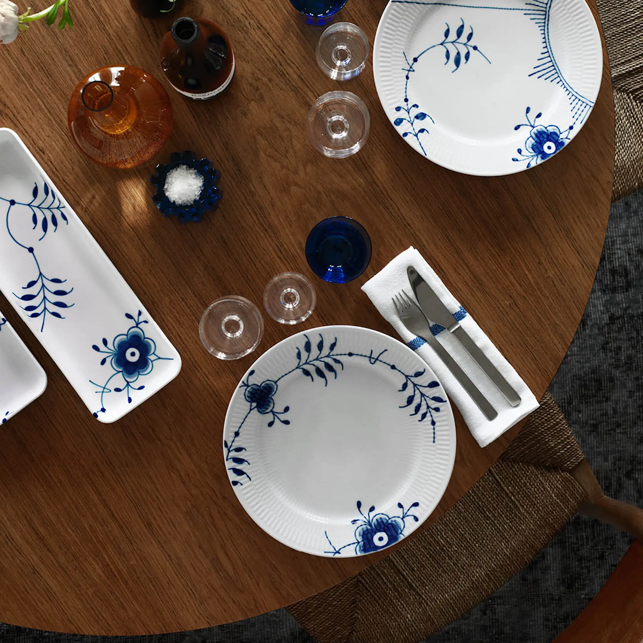 Royal Copenhagen Blue Fluted Mega Fat 36x12 cm