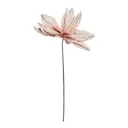 Happia konstblomma stor 30x65 cm rosa