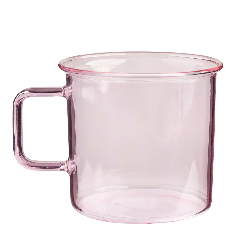 Muurla The Mug Glasmugg 3,5 dl Rosa