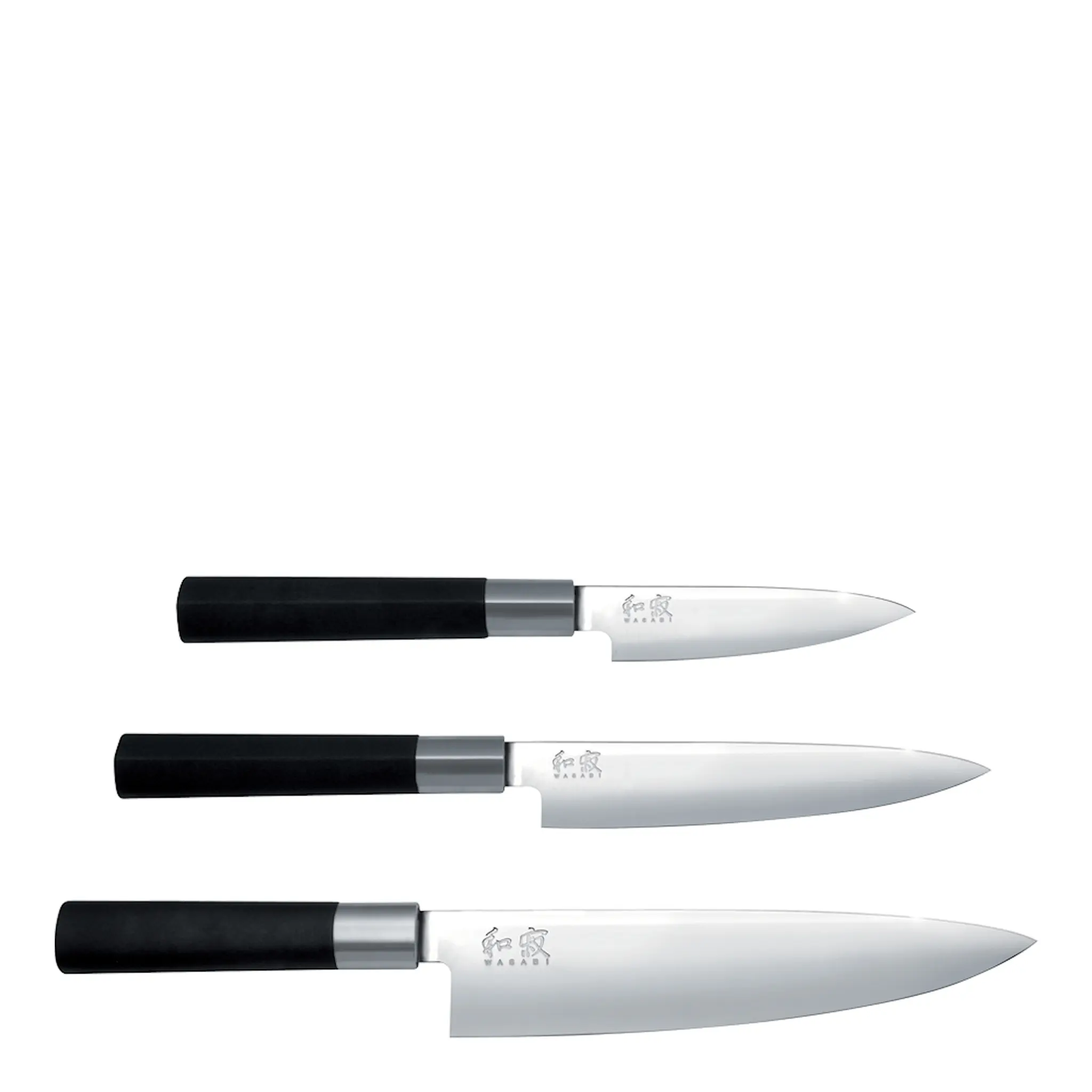 KAI Wasabi BlackVeitsisetti 3 osaa 6710P+6715U+6720C
