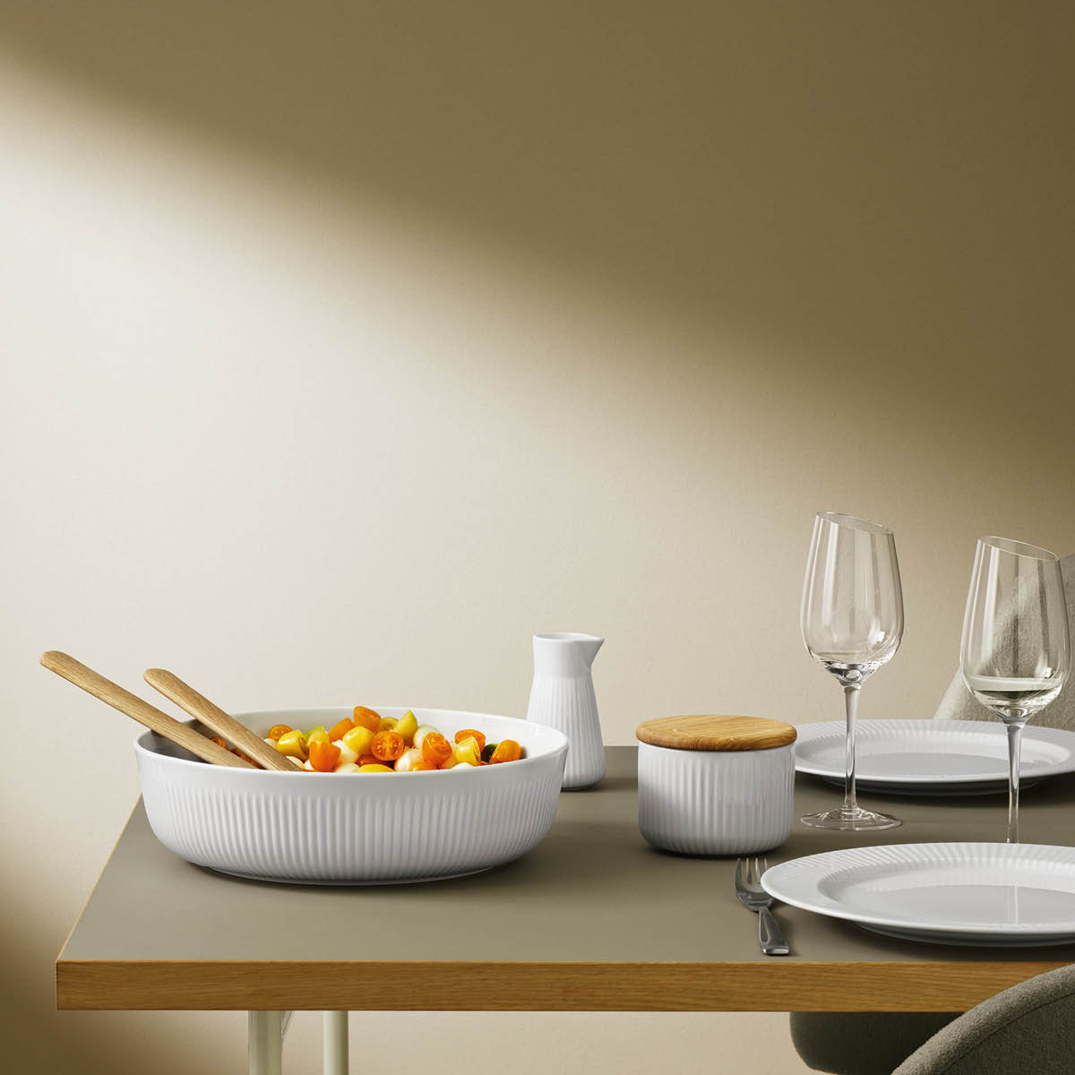 Eva Trio Legio Nova salatskåler 2 stk 2L/3,3L