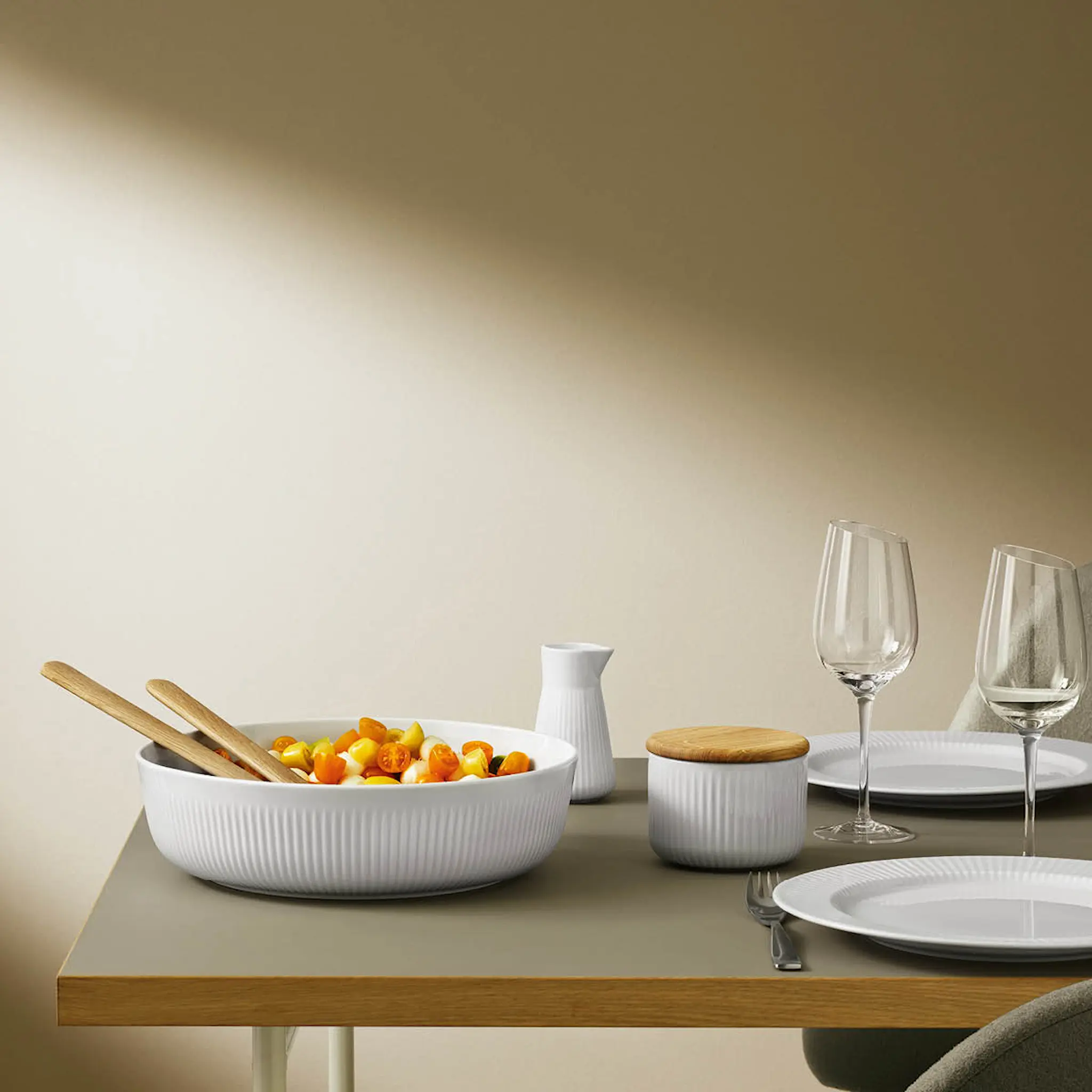 Eva Trio Legio Nova salatskåler 2 stk 2L/3,3L hover