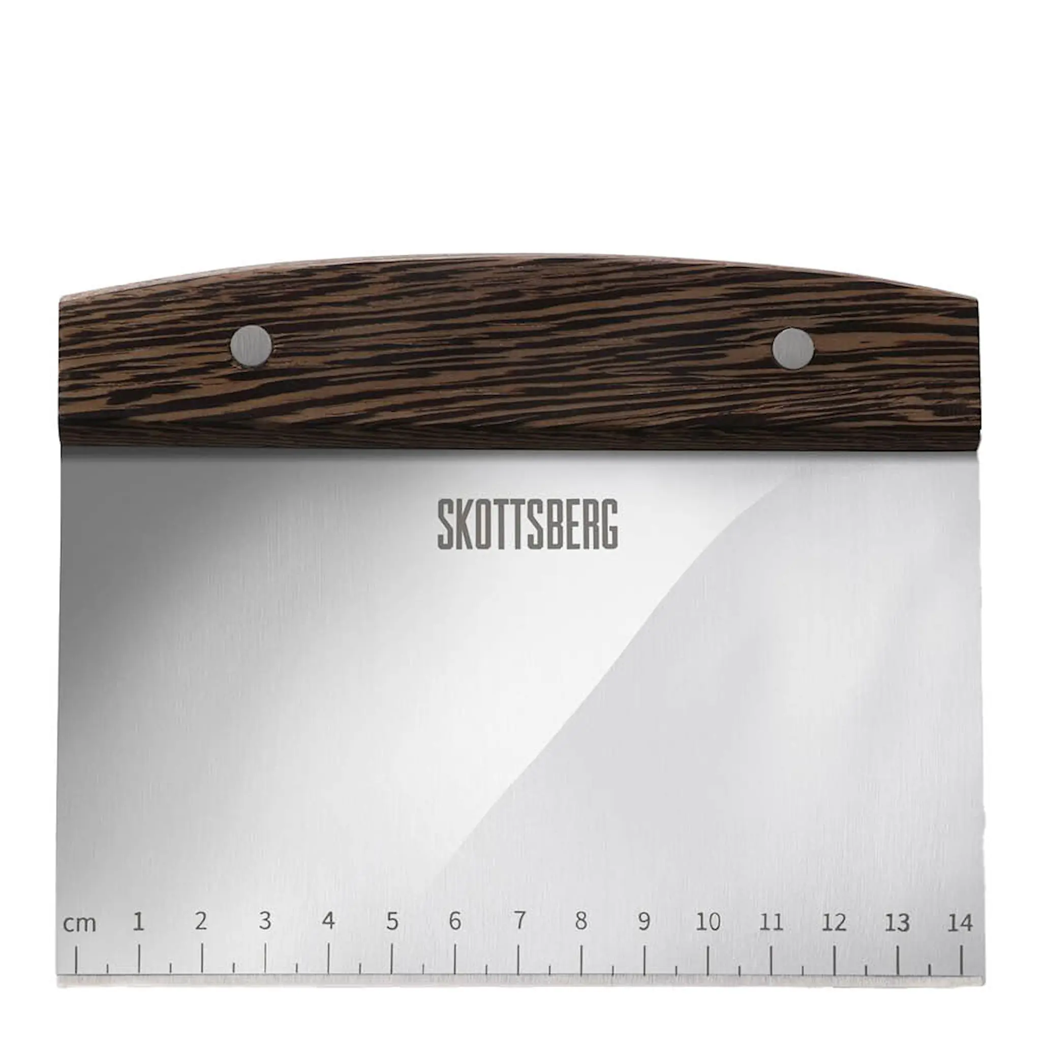 Skottsberg Bänkskrapa 15x12 cm stål/pakkaträ