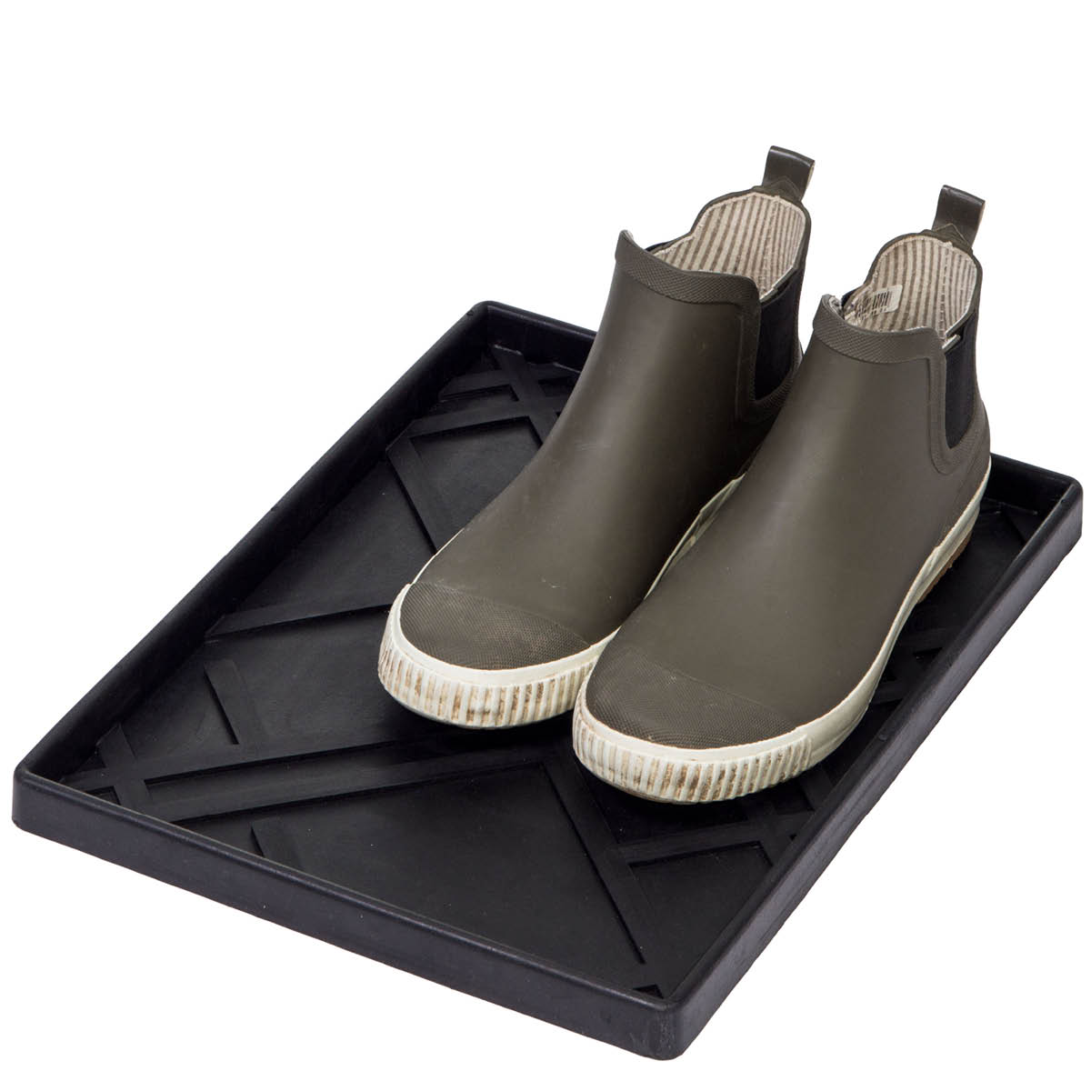 Tica Copenhagen Lines sko- og støvelbrett 28x38x3 cm svart