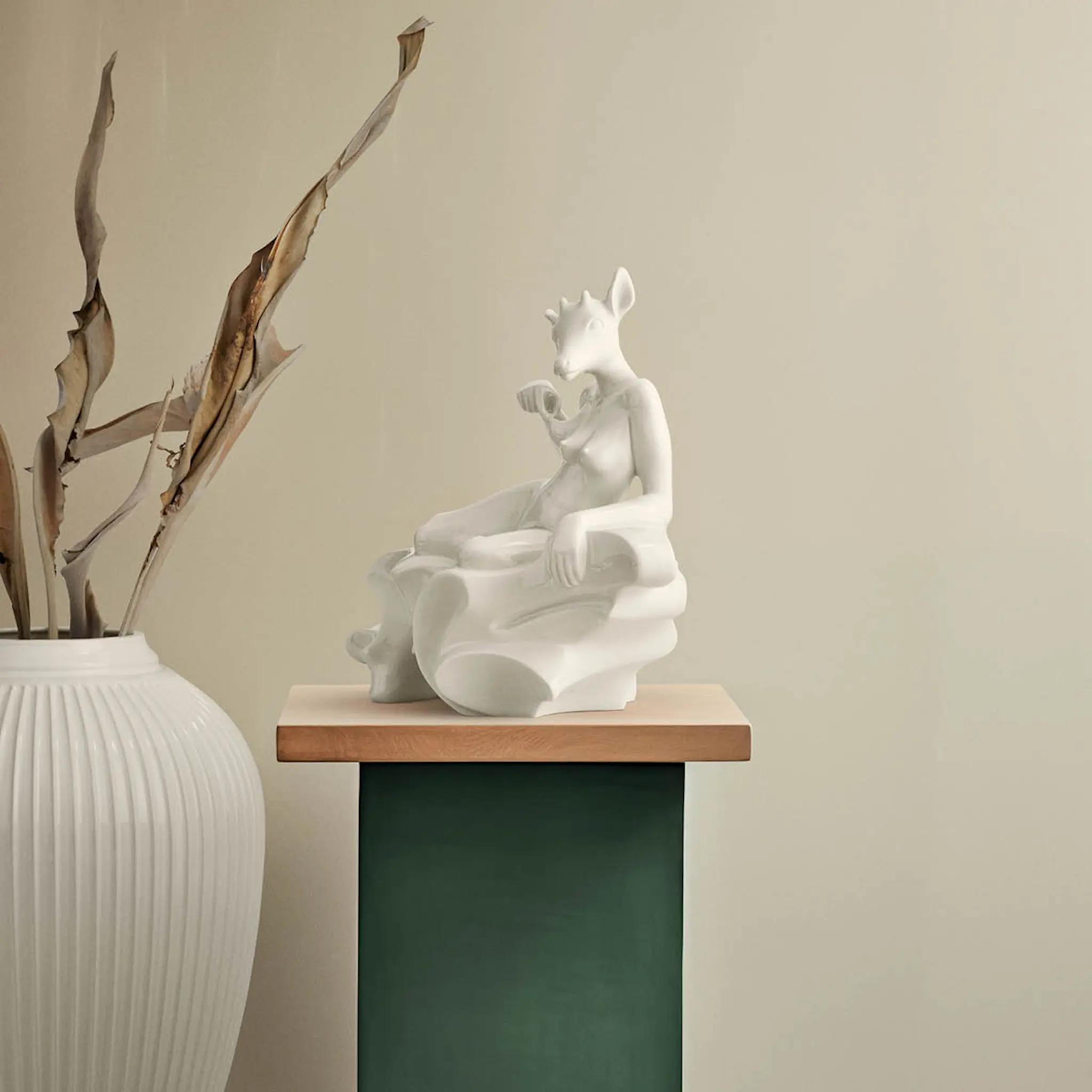 Kähler Stories Of Eve Happiness 29 cm Vit