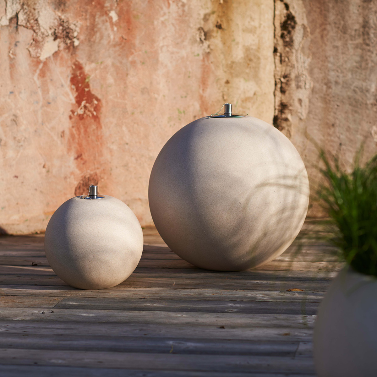 GUS Design Rustik oljelampa 33x30 cm sand