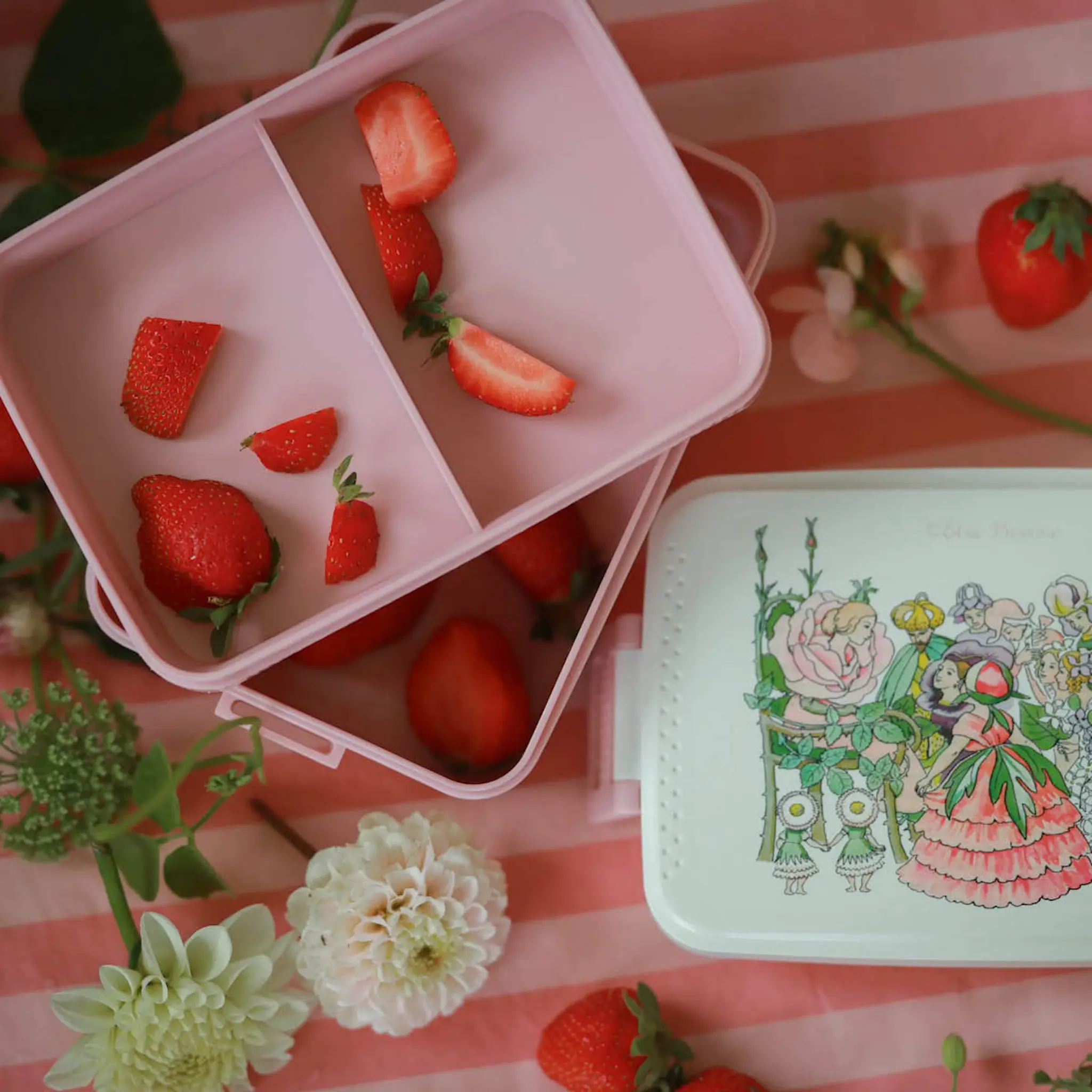 Rätt Start Elsa Beskow matlåda Blomsterfesten