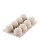 Silikonform Skumtoppar 8 st 6,2x5,2 cm