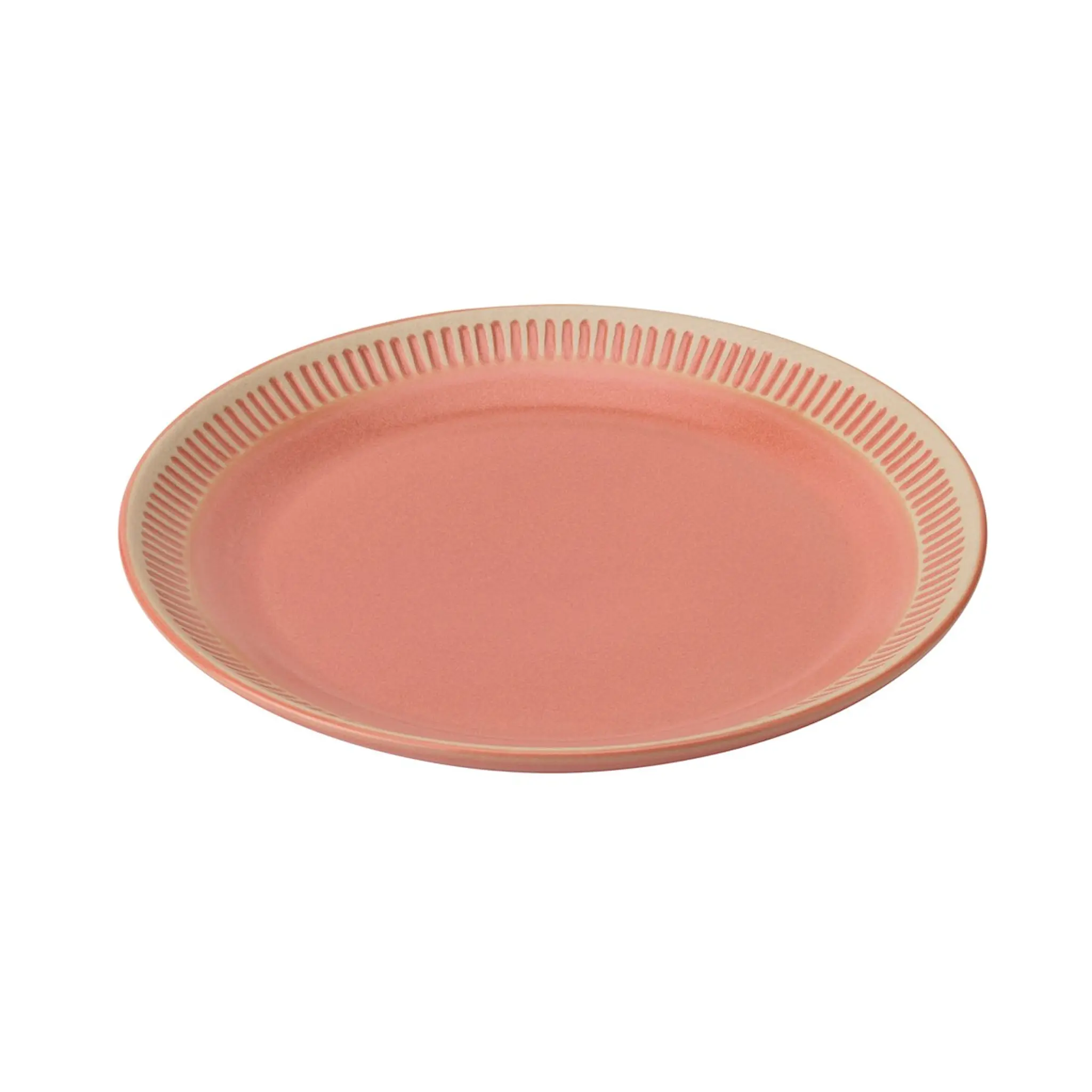 Knabstrup Keramik Colorit Lautanen 19 cm Koralli