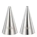 bAYk tyllset 2-pack R2 rund 2 mm och S4 stjärna 4 mm