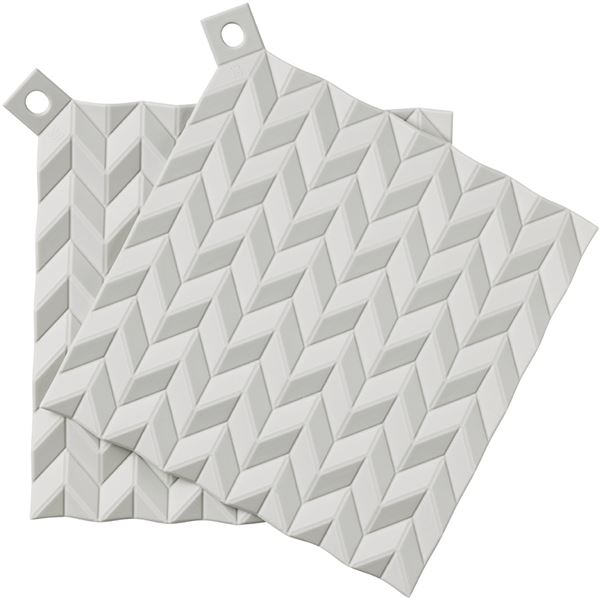 RIG-TIG Hold-On Grytlapp 2-Pack Ljus Grå