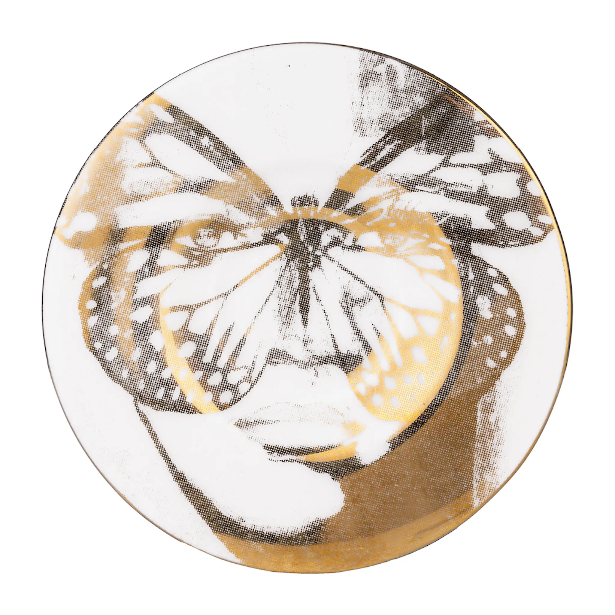 Carolina Gynning Espressomuki ja aluslautanen Golden Butterfly 9 cl Kulta