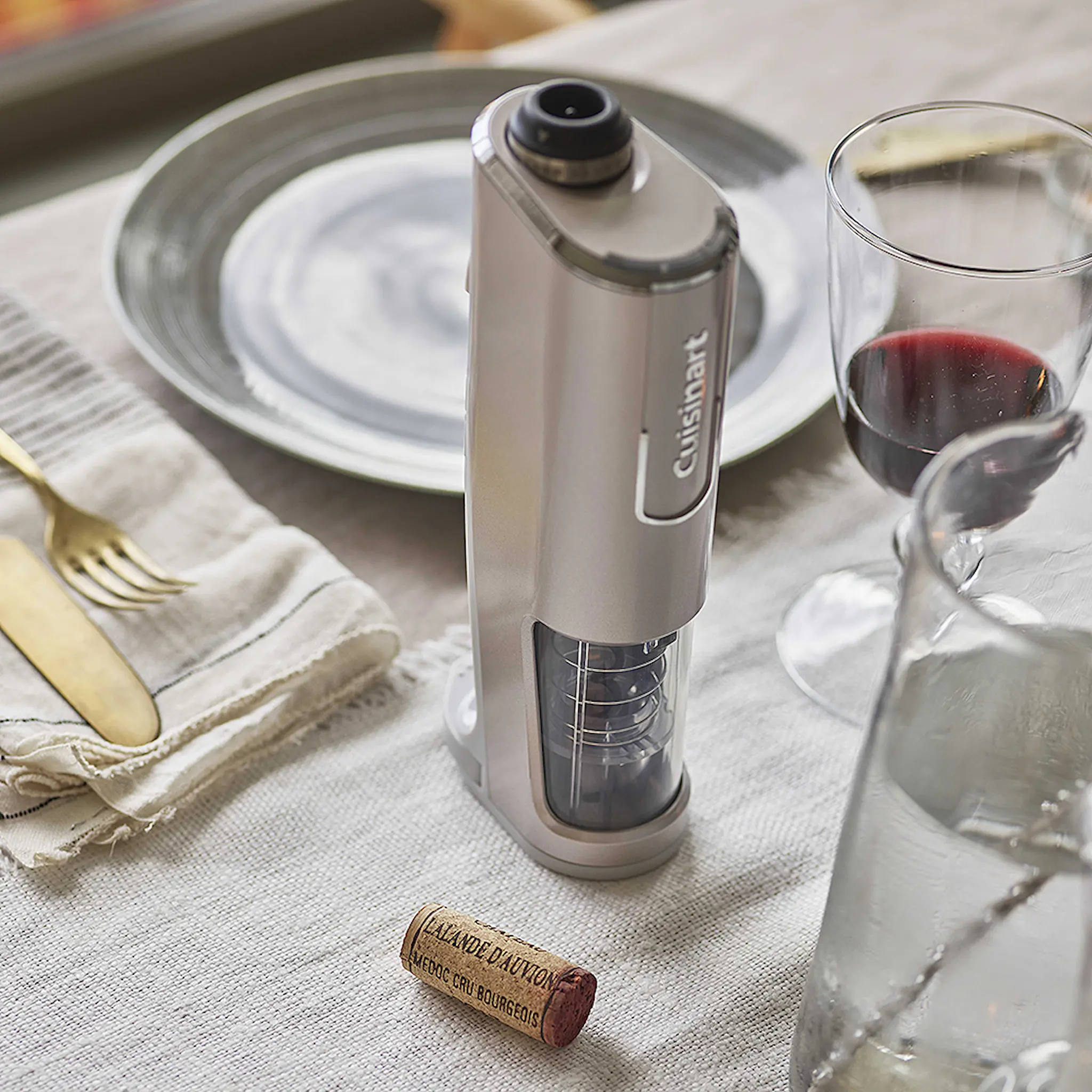 Cuisinart Cordless 4 in 1 Vinöppnare automatisk