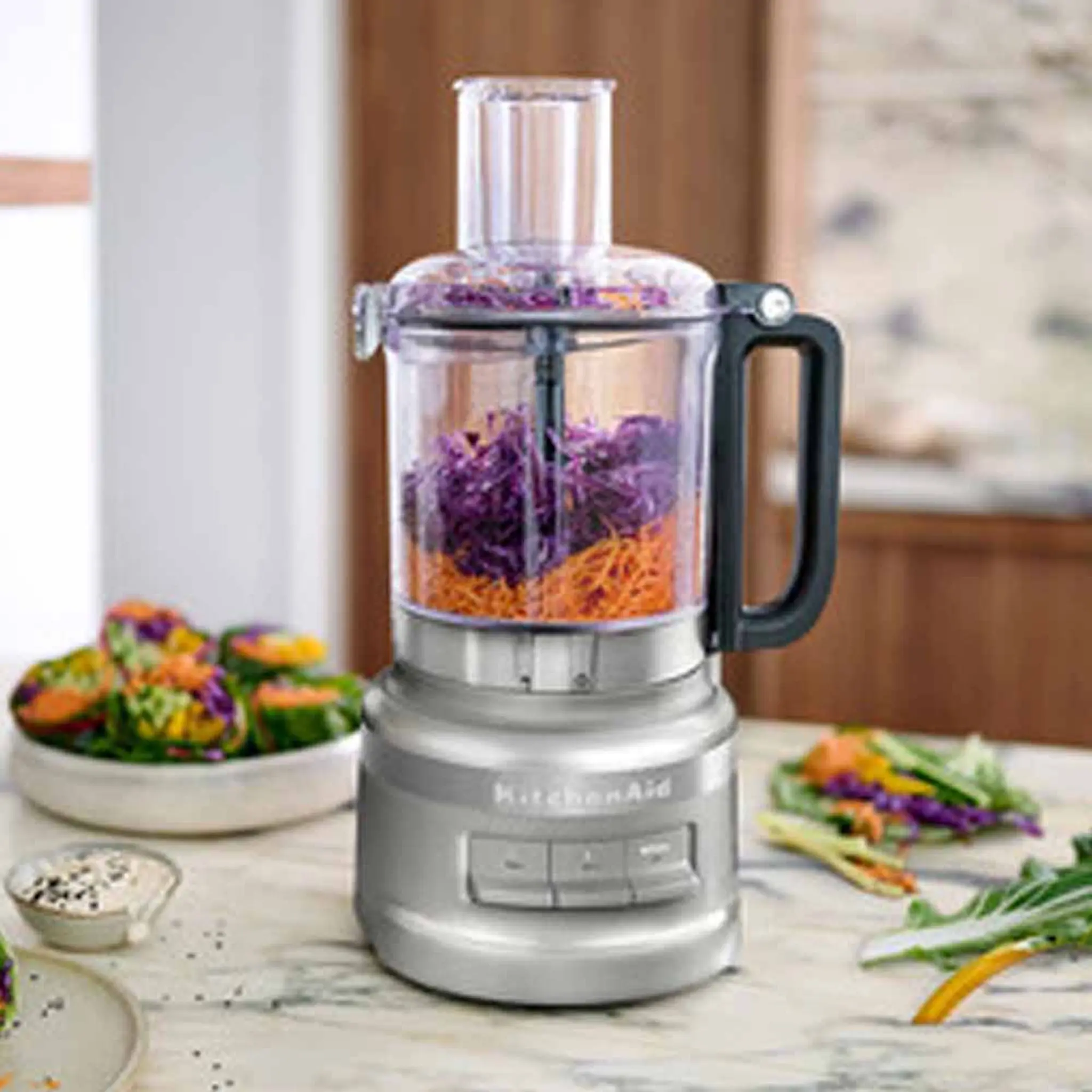 KitchenAid KitchenAid KitchenAid Matberedare 2,1 L 5KFP0921 Silver