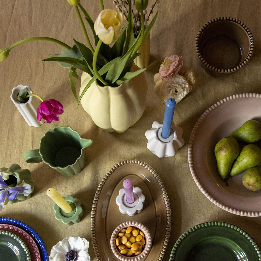 PotteryJo Birgit Maljakko 35 cm Pale Yellow